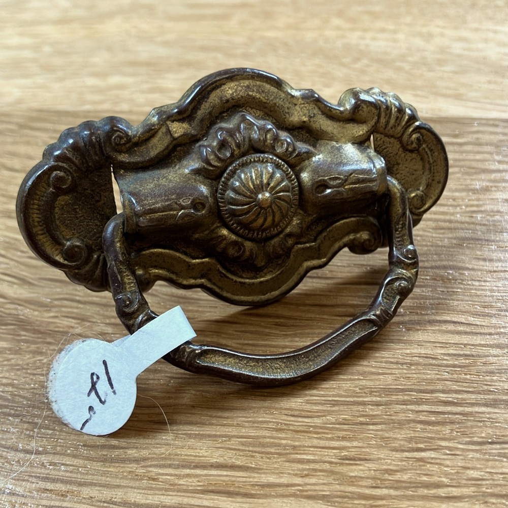 Vintage Brass Drawer Pull